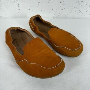 Lisbeth Joe Women’s size 8 Rust Brown Nubuck Suede Loafers